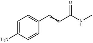 3-(4-Aminophenyl)-N-methylacrylamide Struktur