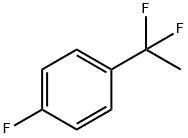 1-(1,1-Difluoroethyl)-4-fluorobenzene Struktur