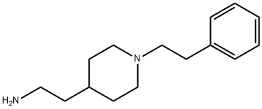 2-(1-Phenethyl-piperidin-4-yl)-ethylamine Struktur