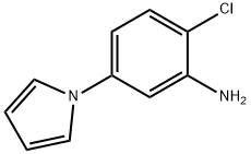 2-Chloro-5-pyrrol-1-yl-phenylamine Struktur