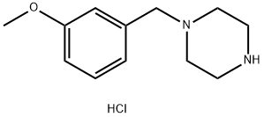 1-(3-Methoxy-benzyl)-piperazine hydrochloride Struktur