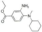 Ethyl 3-amino-4-[cyclohexyl(methyl)amino]benzoate Struktur