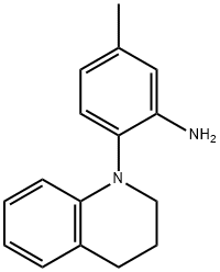 2-[3,4-Dihydro-1(2H)-quinolinyl]-5-methylaniline Struktur