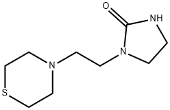 1-[2-(Thiomorpholin-4-yl)ethyl]imidazolidin-2-one Struktur