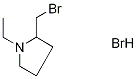 2-(Bromomethyl)-1-ethylpyrrolidine hydrobromide Struktur