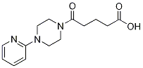 5-Oxo-5-(4-pyridin-2-ylpiperazin-1-yl)-pentanoic acid Struktur