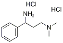 N*3*,N*3*-Dimethyl-1-phenyl-propane-1,3-diamine dihydrochloride Struktur