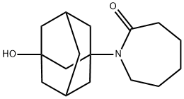 1-(3-HYDROXY-1-ADAMANTYL)AZEPAN-2-ONE Struktur