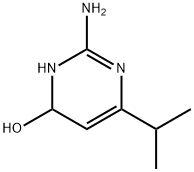 2-AMINO-6-ISOPROPYL-4-(3H)-PYRIMIDINOL Struktur