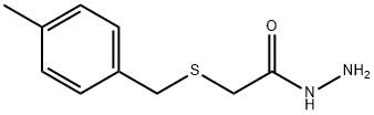 2-[(4-METHYLBENZYL)THIO]ACETOHYDRAZIDE Struktur