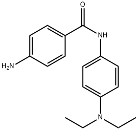 4-AMINO-N-[4-(DIETHYLAMINO)PHENYL]BENZAMIDE Struktur