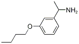 1-(3-BUTOXYPHENYL)ETHANAMINE Struktur