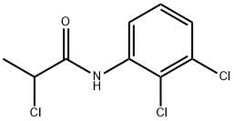 2-CHLORO-N-(2,3-DICHLOROPHENYL)PROPANAMIDE Struktur