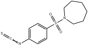 1-[(4-ISOTHIOCYANATOPHENYL)SULFONYL]AZEPANE Struktur