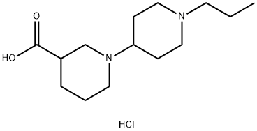 1''-PROPYL-[1,4'']BIPIPERIDINYL-3-CARBOXYLIC ACIDDIHYDROCHLORIDE Struktur