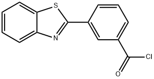 3-(1,3-Benzothiazol-2-yl)benzoyl chloride Struktur