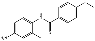 N-(4-Amino-2-methylphenyl)-4-methoxybenzamide Struktur