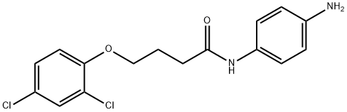 N-(4-Aminophenyl)-4-(2,4-dichlorophenoxy)-butanamide Struktur