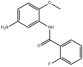 N-(5-Amino-2-methoxyphenyl)-2-fluorobenzamide Struktur