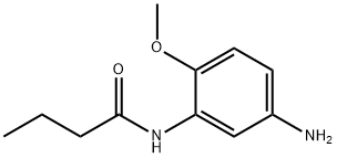 N-(5-Amino-2-methoxyphenyl)butanamide Struktur