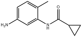 N-(5-Amino-2-methylphenyl)cyclopropanecarboxamide Struktur