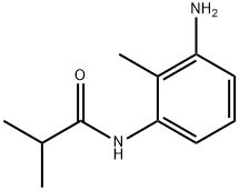 N-(3-amino-2-methylphenyl)-2-methylpropanamide Struktur