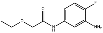 N-(3-amino-4-fluorophenyl)-2-ethoxyacetamide Struktur