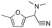 (dimethylamino)(5-methyl-2-furyl)acetonitrile Struktur