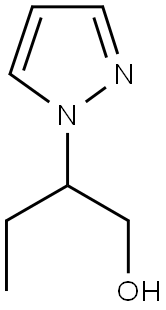 2-(1H-pyrazol-1-yl)butan-1-ol Struktur