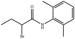 2-bromo-N-(2,6-dimethylphenyl)butanamide Struktur