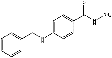 4-(benzylamino)benzohydrazide Struktur