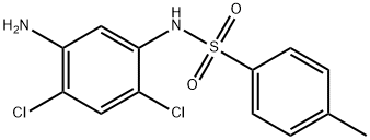 N-(5-amino-2,4-dichlorophenyl)-4-methylbenzenesulfonamide Struktur