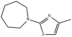 1-(4-methyl-1,3-thiazol-2-yl)azepane Struktur