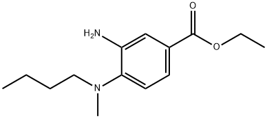 Ethyl 3-amino-4-[butyl(methyl)amino]benzoate Struktur