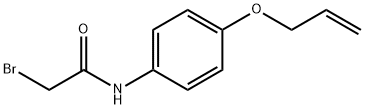 N-[4-(Allyloxy)phenyl]-2-bromoacetamide Struktur