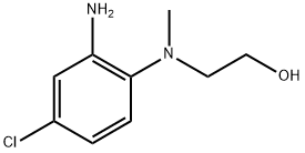 2-(2-Amino-4-chloromethylanilino)-1-ethanol Struktur