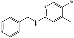 5-Bromo-4-methyl-N-(4-pyridinylmethyl)-2-pyridinamine Struktur