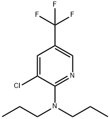 3-Chloro-N,N-dipropyl-5-(trifluoromethyl)-2-pyridinamine Struktur