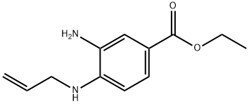 Ethyl 4-(allylamino)-3-aminobenzoate Struktur