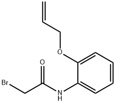 N-[2-(Allyloxy)phenyl]-2-bromoacetamide Struktur