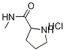 N-Methyl-2-pyrrolidinecarboxamide hydrochloride Struktur