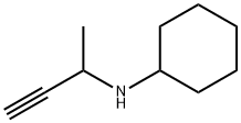 N-(1-Methylprop-2-yn-1-yl)cyclohexanamine Struktur