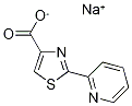 Sodium 2-pyridin-2-yl-1,3-thiazole-4-carboxylate Struktur