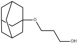 3-(1-Adamantyloxy)propan-1-ol Struktur