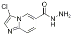 3-Chloroimidazo[1,2-a]pyridine-6-carboxylic acid hydrazide Struktur