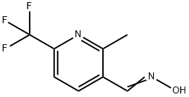 2-Methyl-6-(trifluoromethyl)nicotinaldehyde oxime Struktur