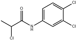 2-CHLORO-N-(3,4-DICHLOROPHENYL)PROPANAMIDE Struktur