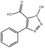 1-HYDROXY-4-PHENYL-1H-1,2,3-TRIAZOLE-5-CARBOXYLICACID Struktur