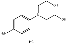 2-[(4-AMINO-PHENYL)-(2-HYDROXY-ETHYL)-AMINO]-ETHANOL DIHYDROCHLORIDE Struktur