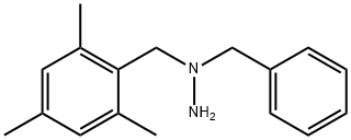 1-BENZYL-1-(MESITYLMETHYL)HYDRAZINE Struktur